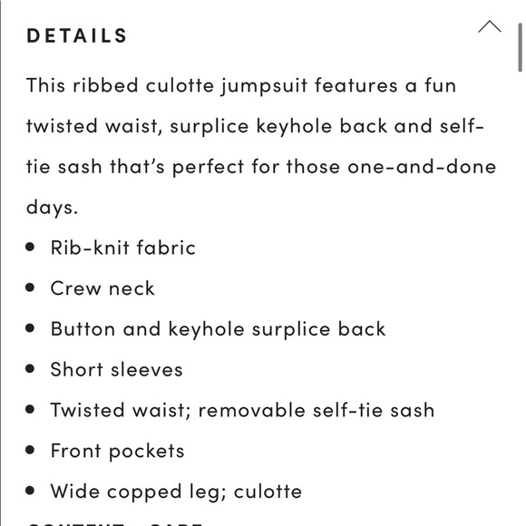 Nwt Torrid size 1 Black Rib Twist Culotte Jumpsuit - Picture 5 of 6